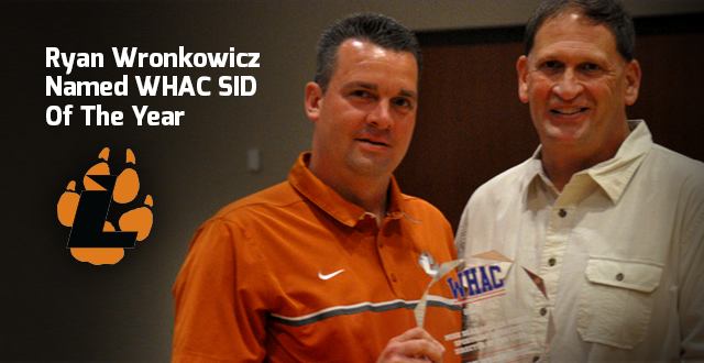 Ryan Wronkowicz Named WHAC SID Of The Year